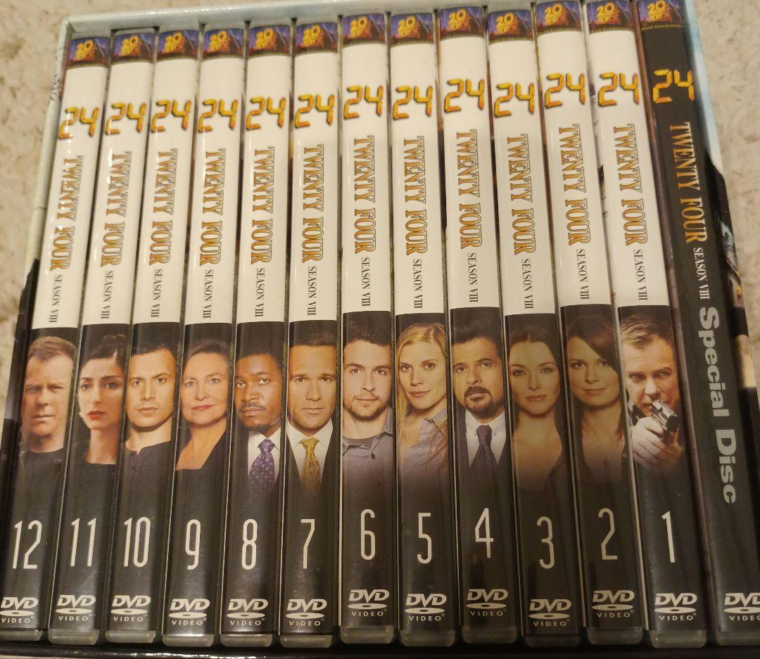 美品❣最安値❣24 DVD シーズン 1-4,6-8（5のみ無し）