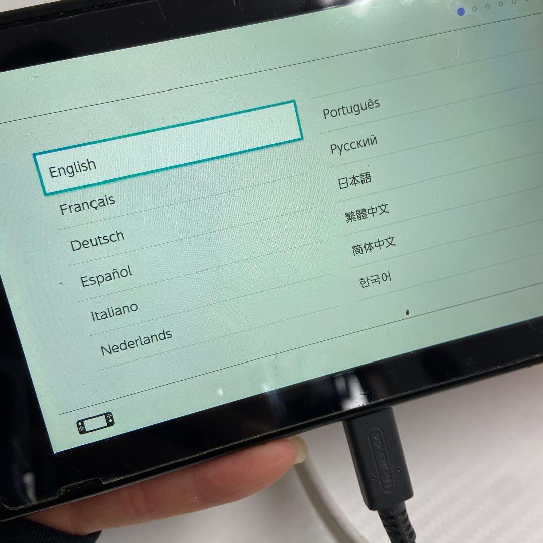 Nintendo Switch⭐️本体Joy-Con ネオネオンレッド【5351】