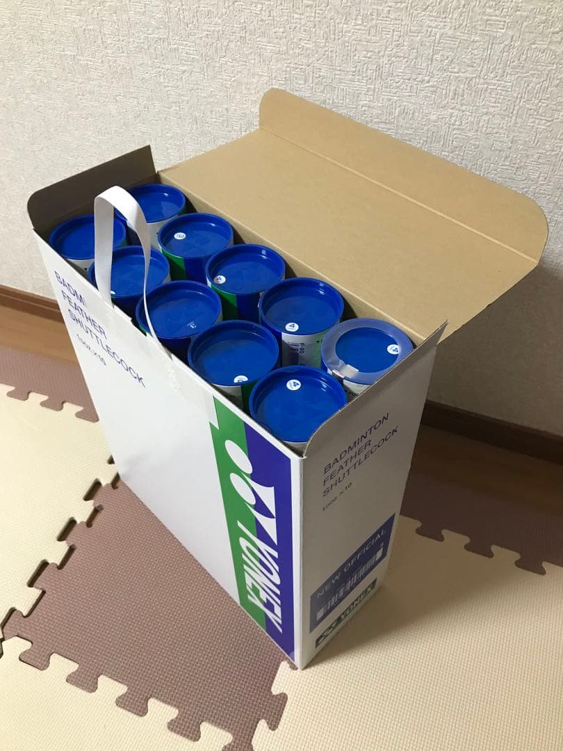 【新品１本付！】バドミントンシャトル　計１２０個（中古１０８個、新１２個）