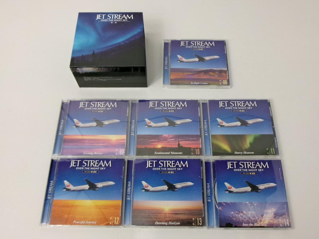 10▢ジェットストリーム第1集・第2集 CD14本セット NS0521-2
