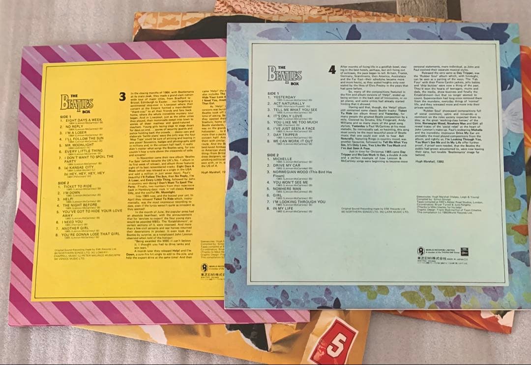 ビートルズ　THE 　BEATLES　 BOX　　　８枚組　　　レコード