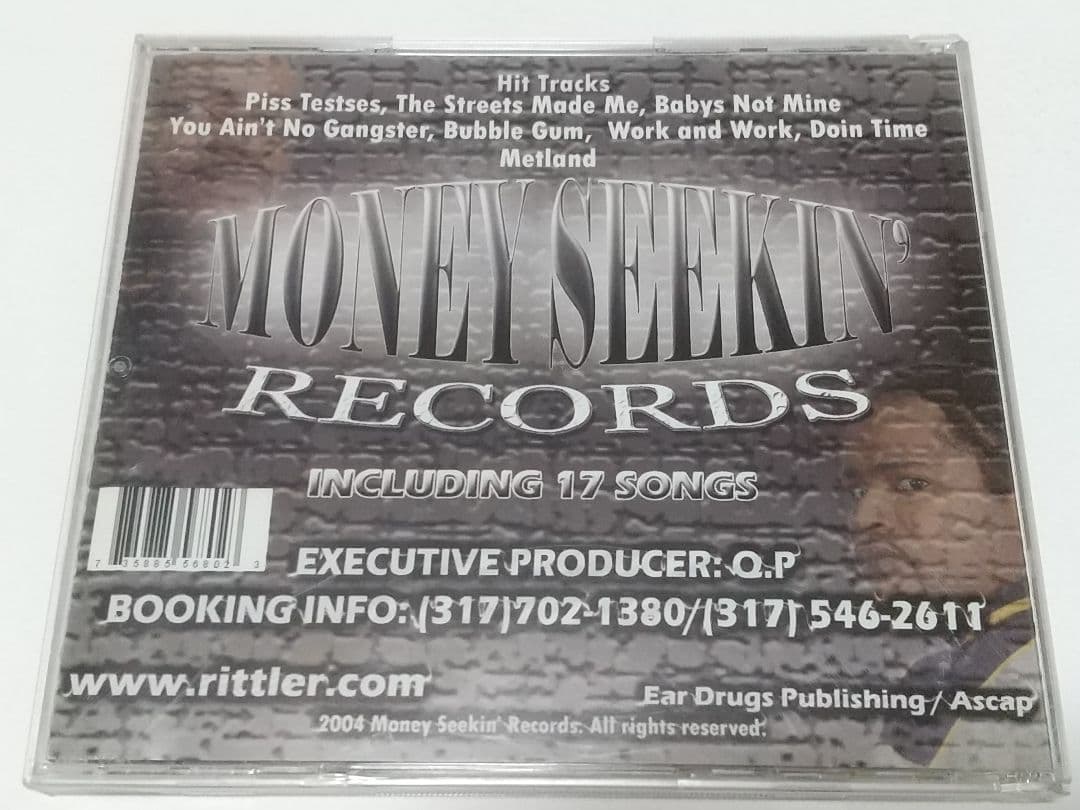 洋楽 Rittler Tha Streets Made Me G-Rap G-Funk