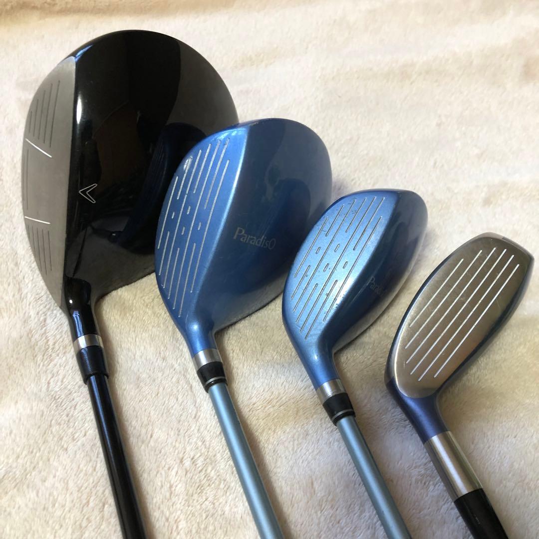 キャロウェイ　ゴルフセット　ウォーバード　クラブ　9本セット　キャディバッグ付き