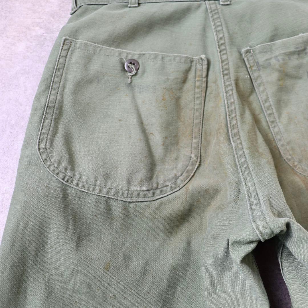 50s 60s 米軍実物 USMC P58 P-58 ユーティリティパンツ