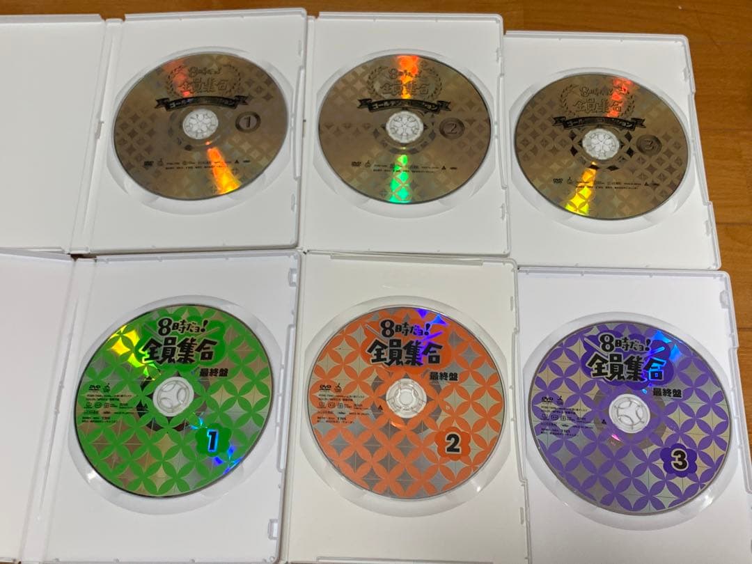 【送料無料】8時だョ!全員集合 DVD 6点 セット　ドリフターズ　志村けん