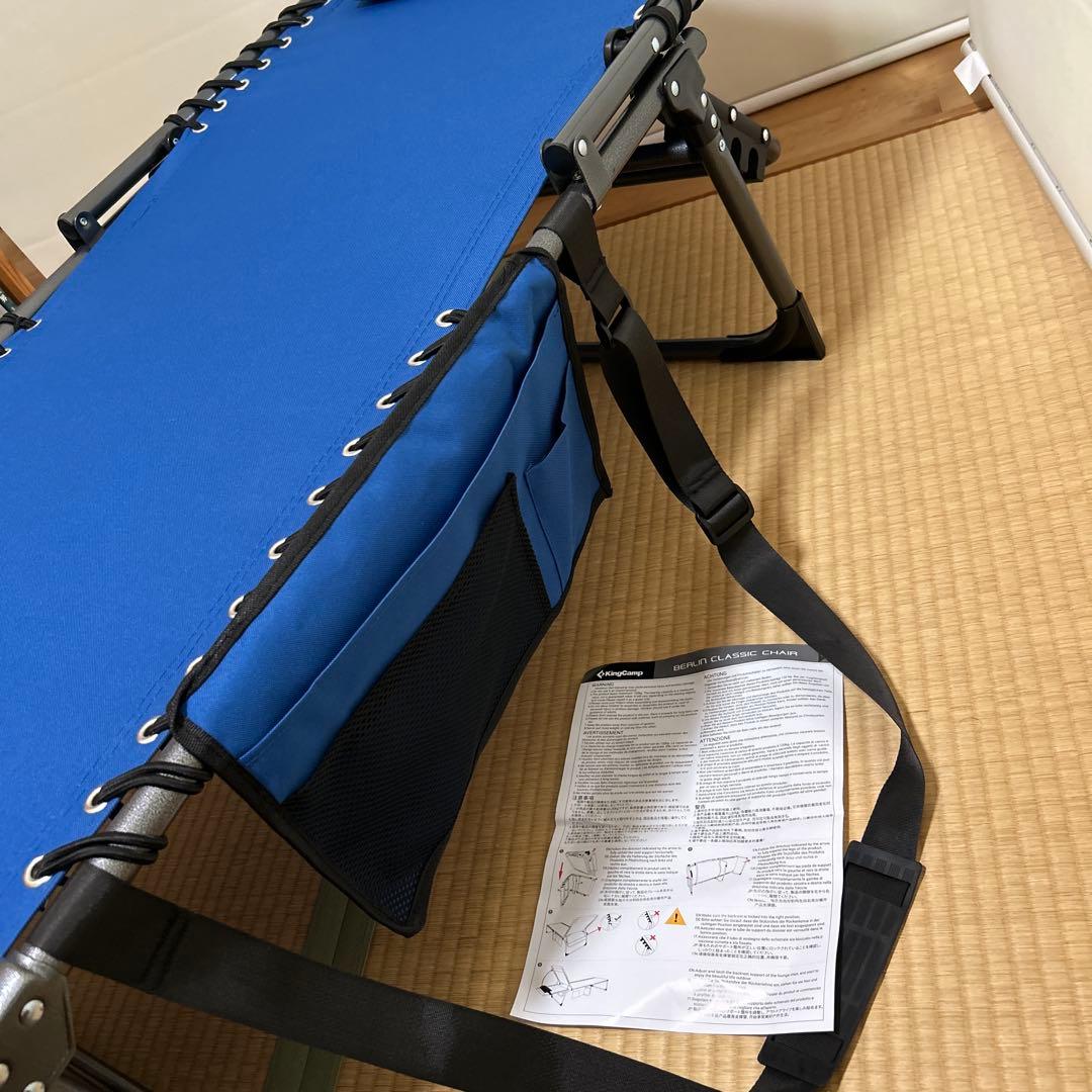 KingCamp 折りたたみベッド サマーベッド キャンプコット ビーチチェア