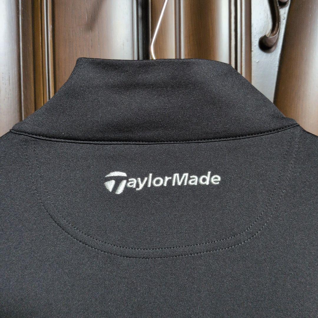 テーラーメイド:メンズ:Lサイズ:ハーフジップ　ジャケット:黒