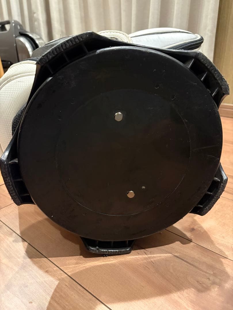 テーラーメイド GLOIRE キャディバッグ ホワイト×ブラック ゴールド美品