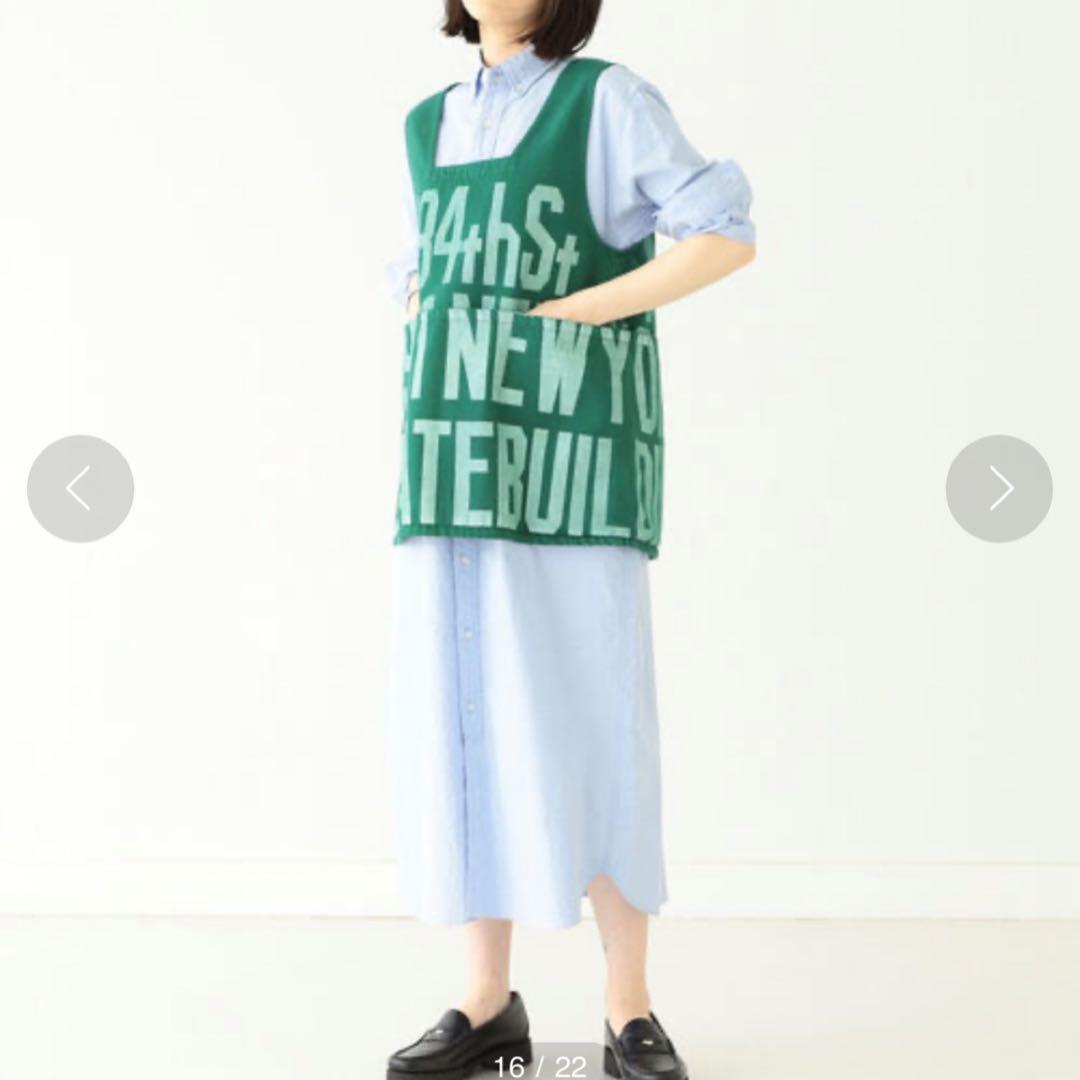 BEAMS BOY ニュースペーパーベスト