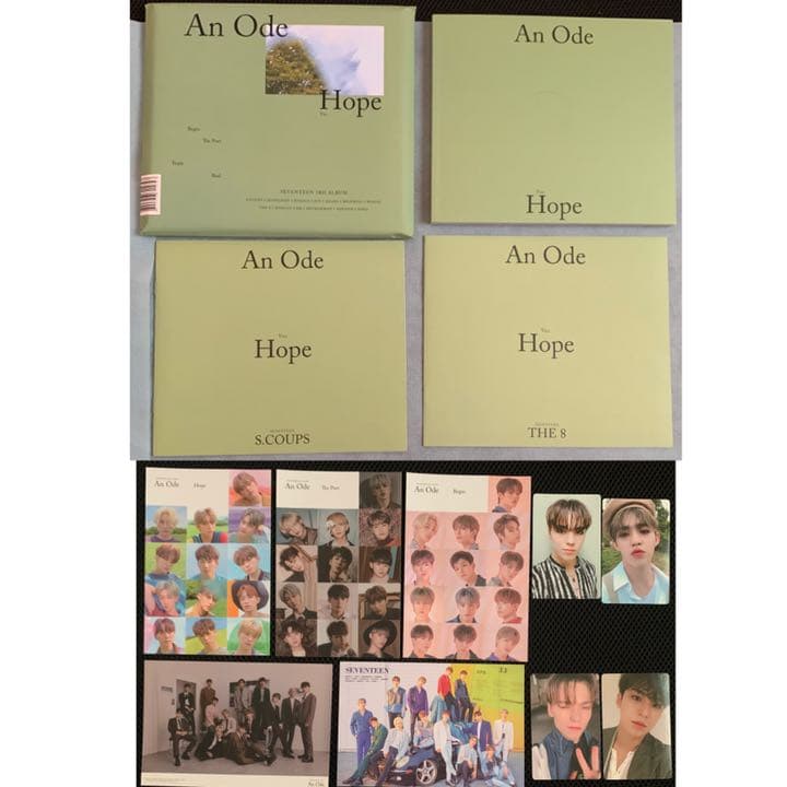 08 SEVENTEEN オンコン オデコン ブルーレイ アルバム トレカ