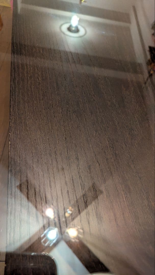 【ニトリ】ガラス センターテーブル ローテーブル