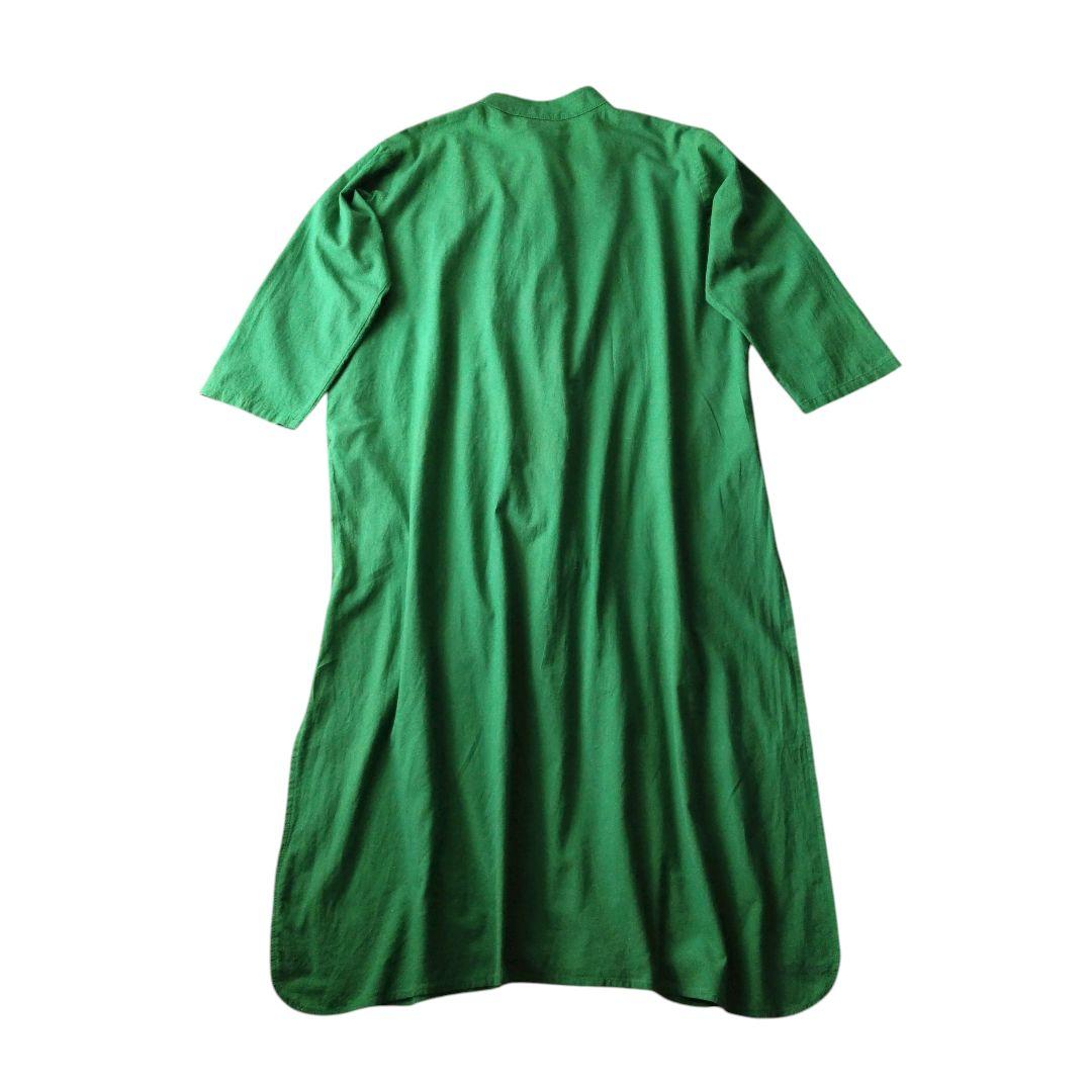 Saruche サルーチェ✺チャイナカラー ラップワンピース ガウン F