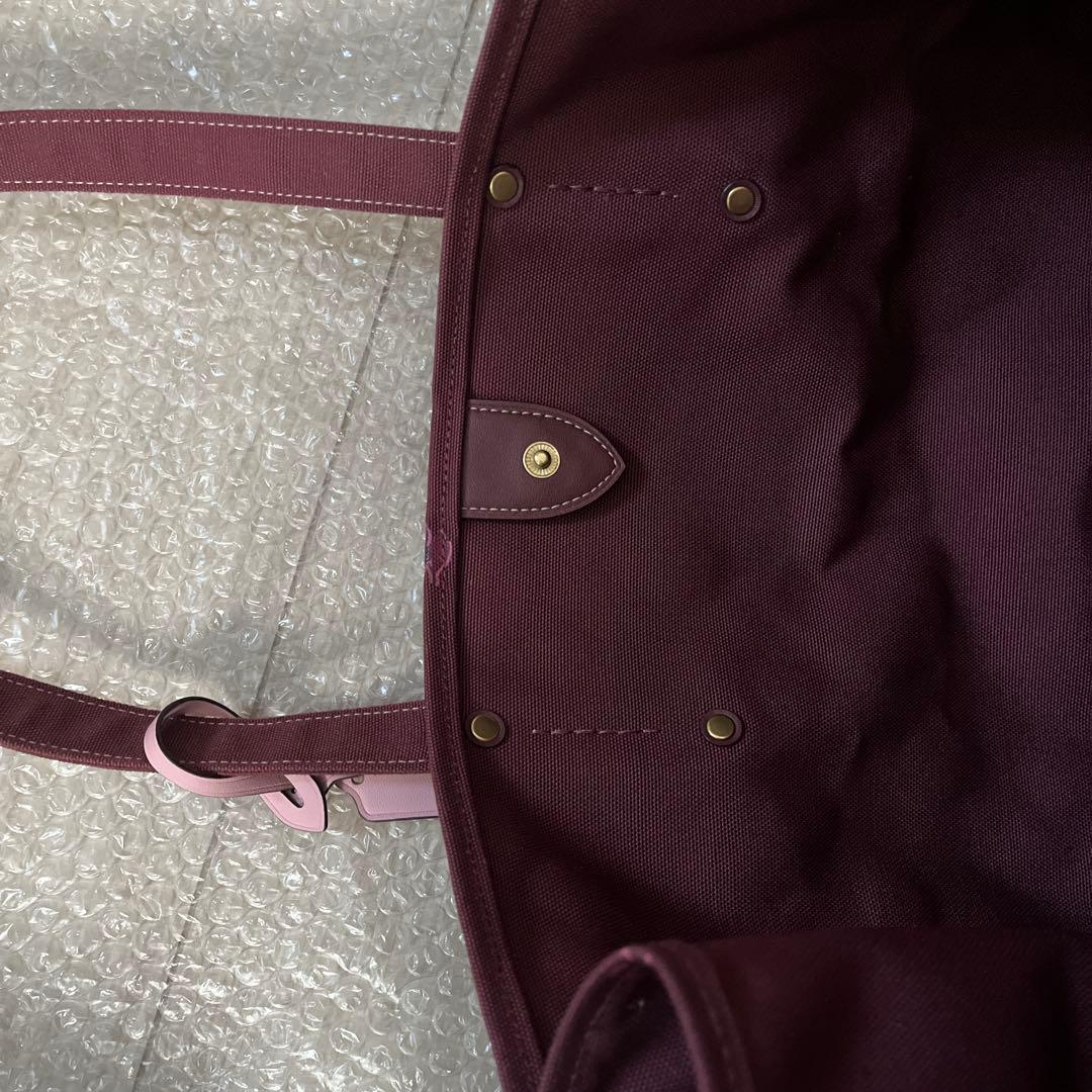 コーチ　ルーナーイヤーラビット　キャンバストートバッグ