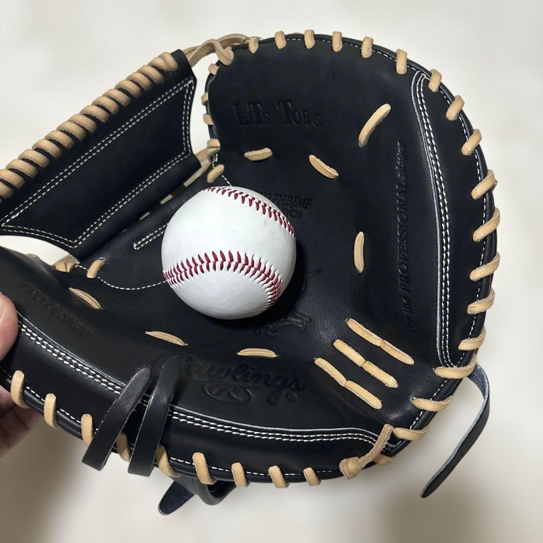 定価税込47300円！ローリングス　硬式キャッチャーミット　新品未使用黒