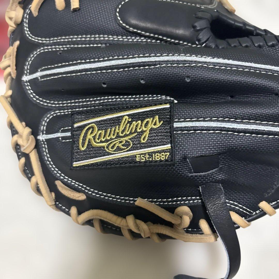 定価税込47300円！ローリングス　硬式キャッチャーミット　新品未使用黒