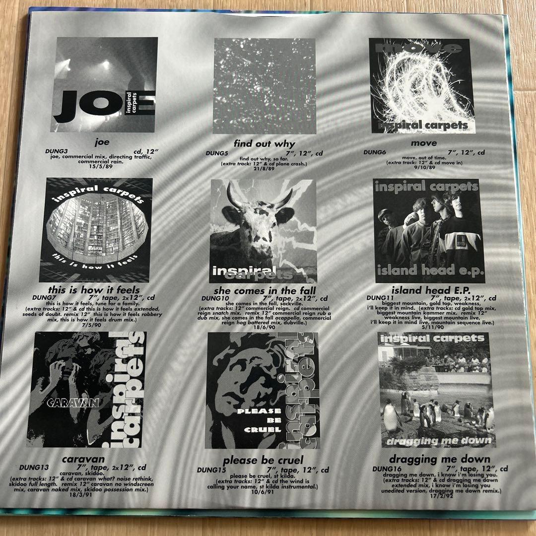 Inspiral Carpets the singles 限定版　レコード