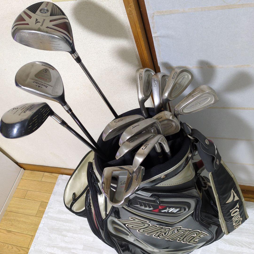 左利きレフティ　ツアーステージ　TOURSTAGE 　ゴルフクラブフルセット