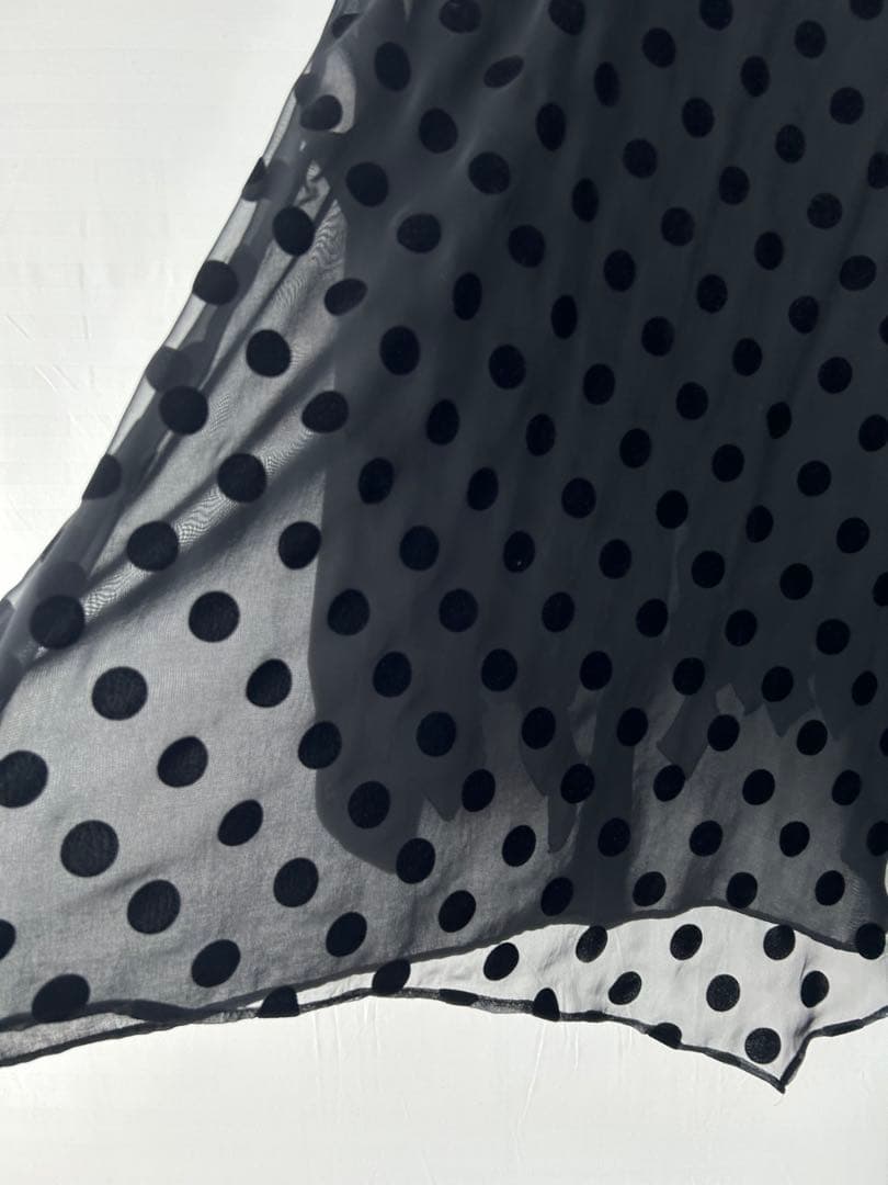 gomme ゴム フリルデザイン ブラウス