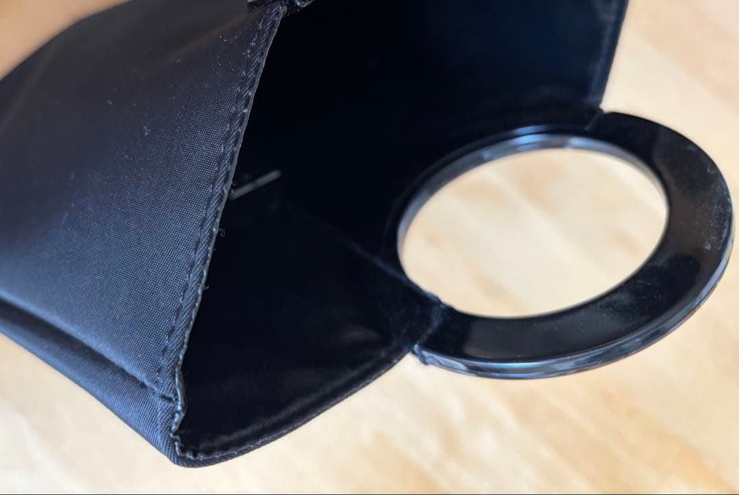 【美品】セリーヌ　ハンドバッグ　サークルハンドル　フォーマル　希少 箱付き