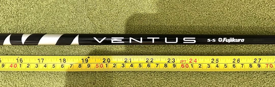 中古美品｜ベンタスブラックベロコア5Sフジクラドライバー用｜キャロウェイスリーブ