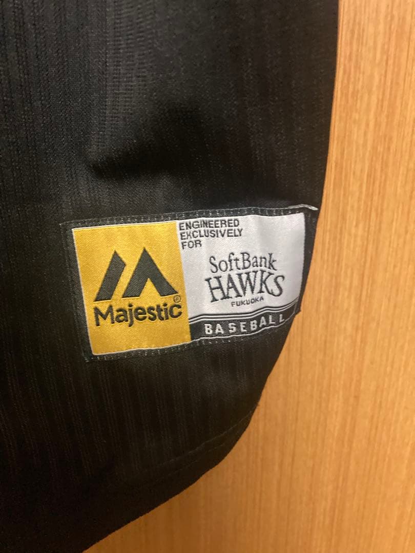 柳田悠岐 福岡ソフトバンクホークス レプリカユニフォーム XL マジェスティック
