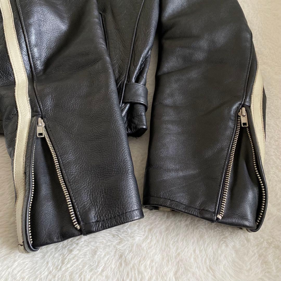 Harley-Davidson レザージャケット　ライダース　本革　黒　XL