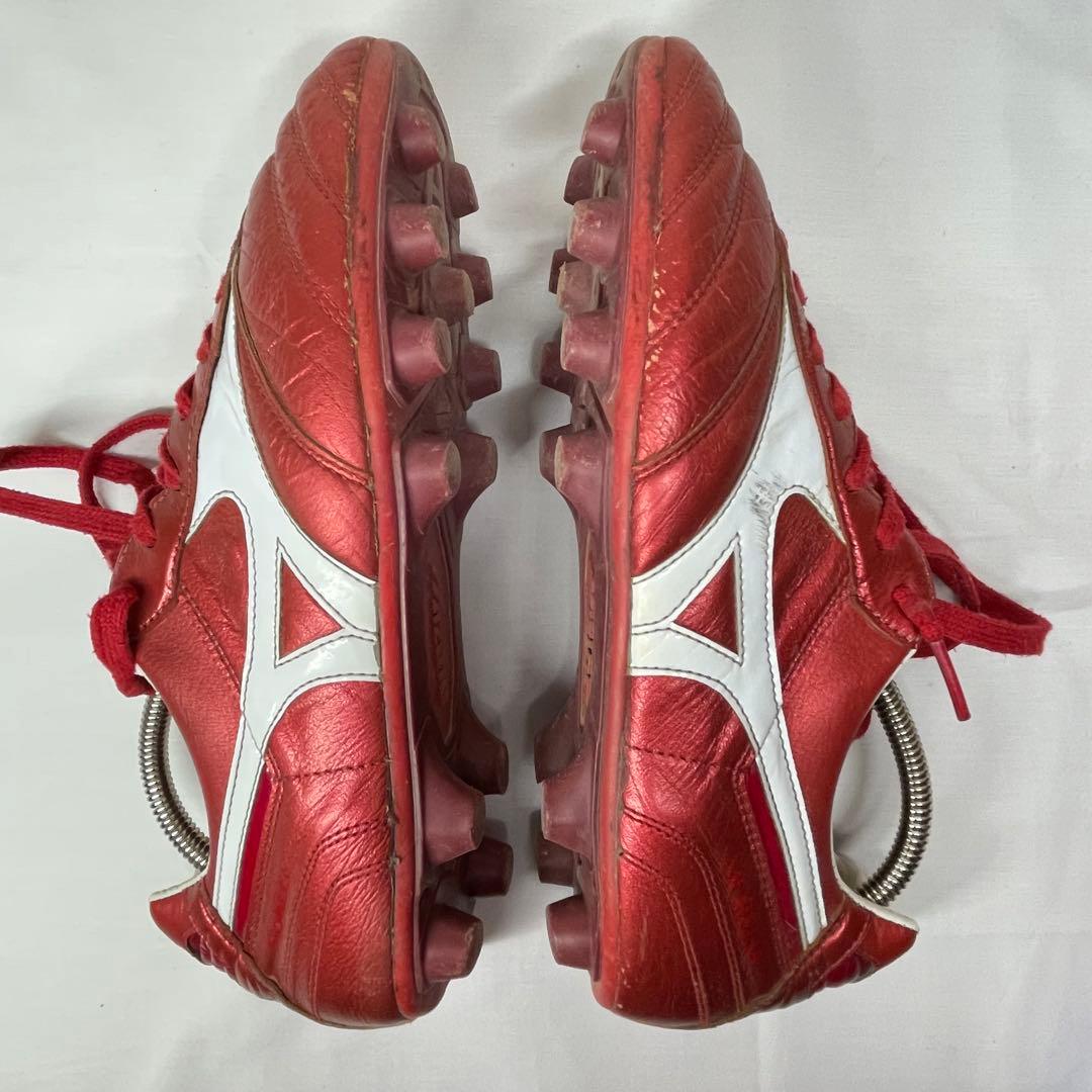 ミズノ　MORELIA モレリア2 パッションレッド　2018年モデル　25.5