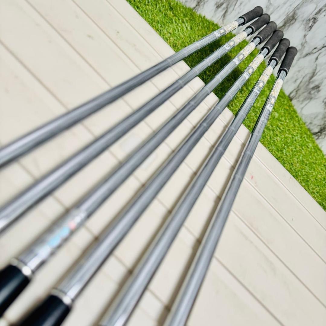 【良品】王道 スリクソン ZX7 メンズアイアンセット 6本 スチール S