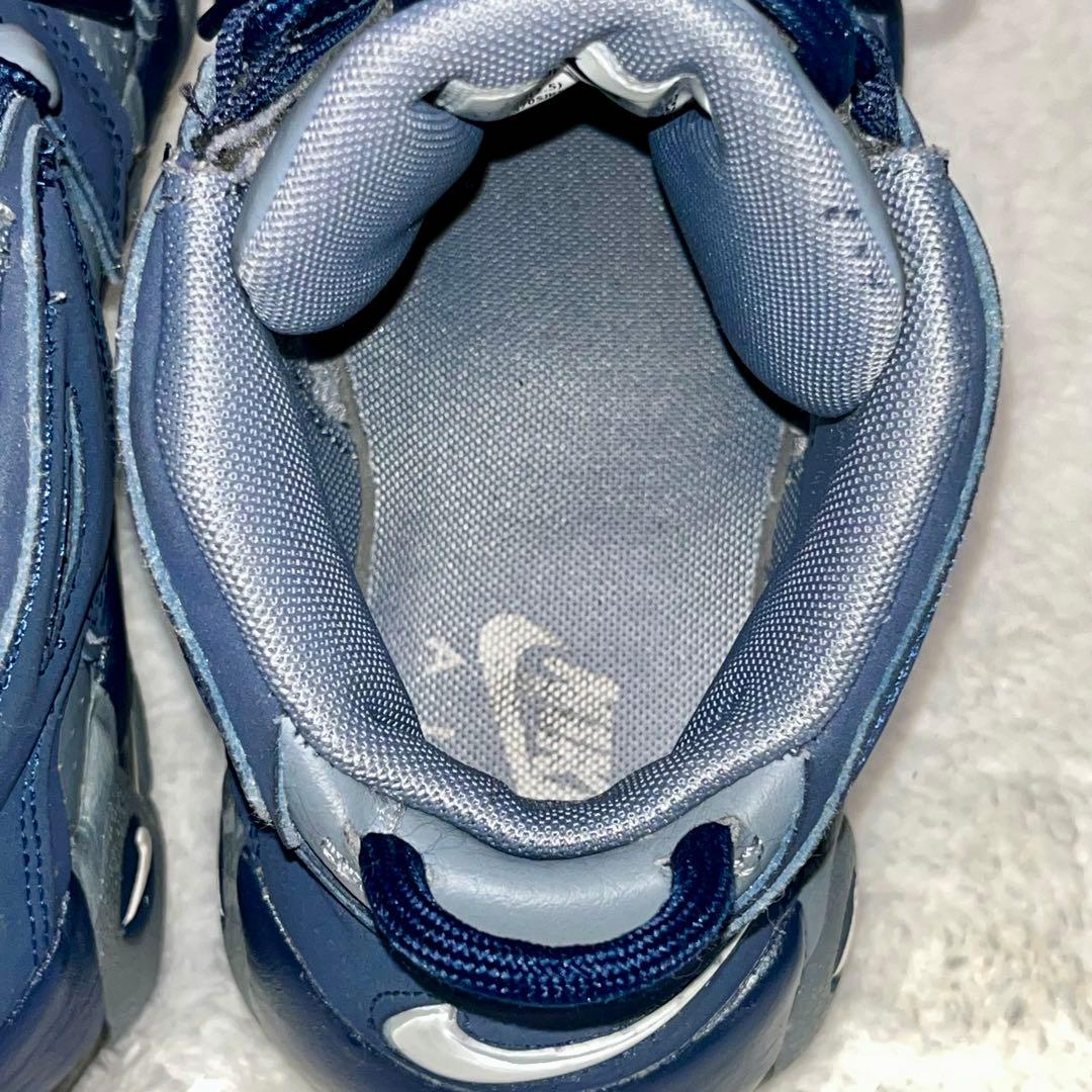 ナイキ エアモアアップテンポ クールグレー ミッドナイトネイビー 24cm