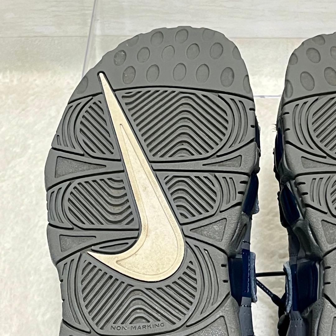 ナイキ エアモアアップテンポ クールグレー ミッドナイトネイビー 24cm