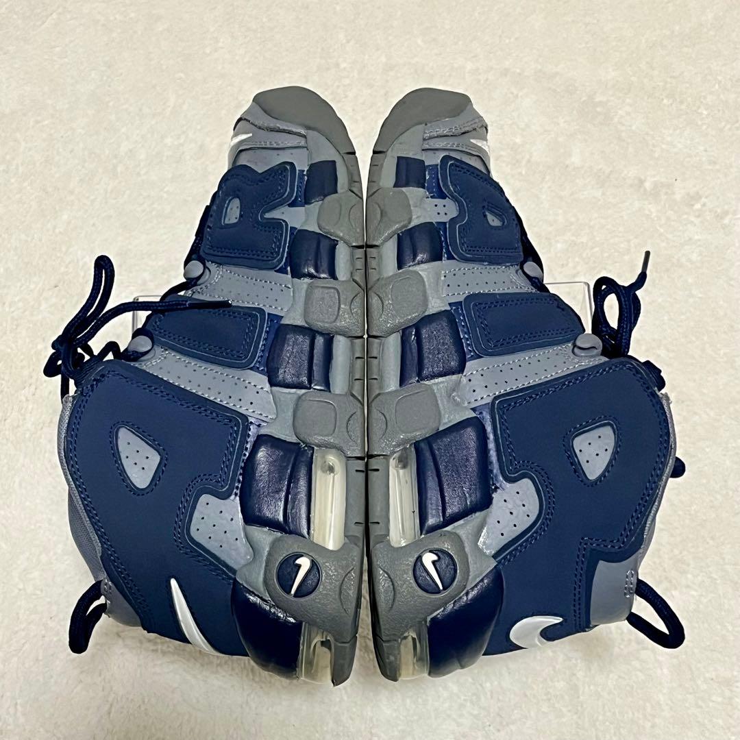 ナイキ エアモアアップテンポ クールグレー ミッドナイトネイビー 24cm