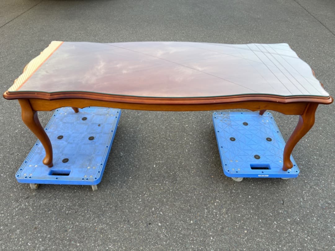 maruni　マルニ　マキシマム　センターテーブル　昭和レトロ　猫脚