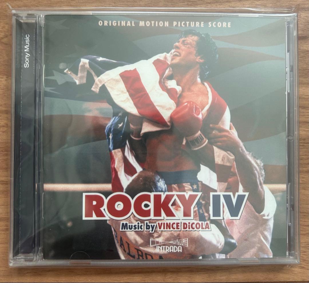 『ロッキー4/炎の友情』通常盤＋スコア盤　サントラCD2枚セット　本編おまけ付き