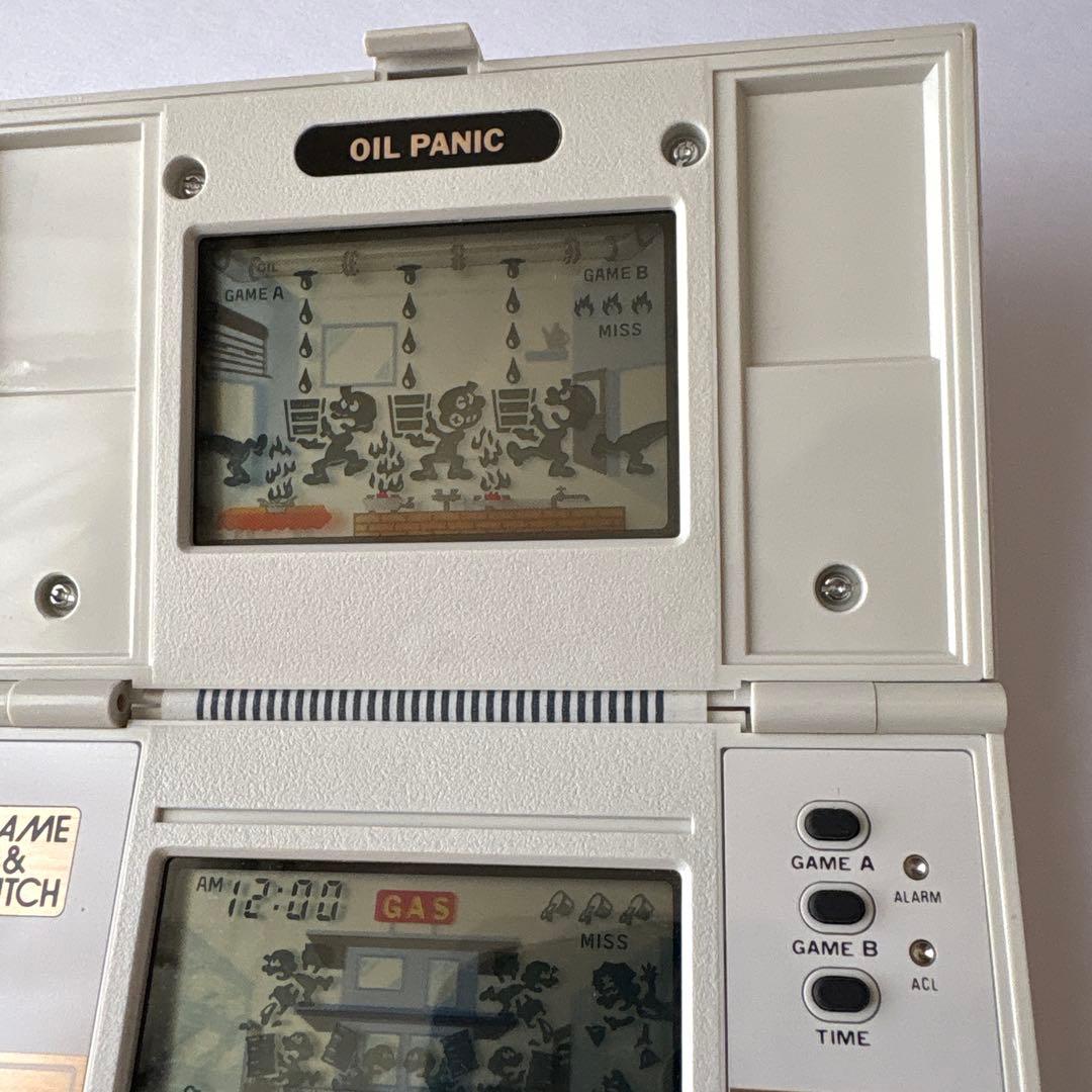 ゲームウォッチ　オイルパニック