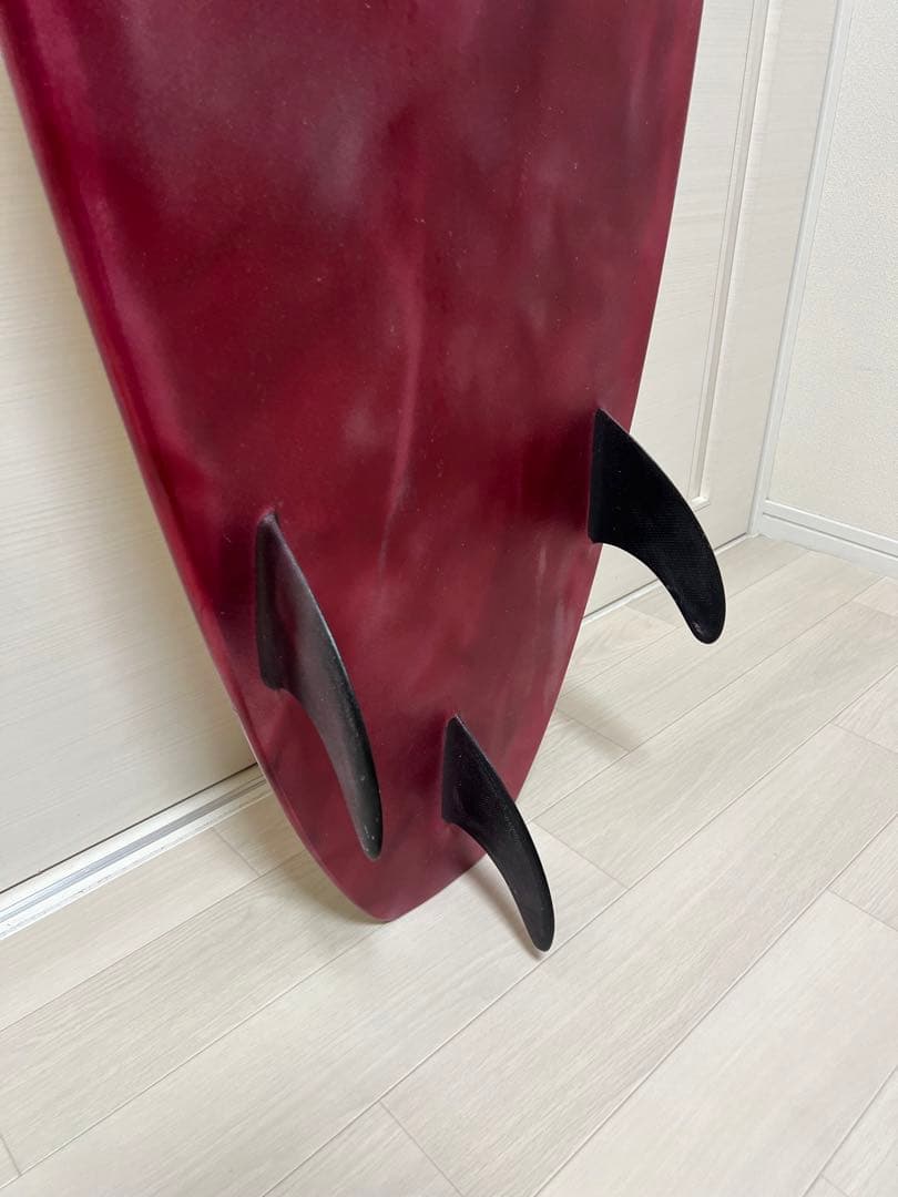 【手渡し限定】ローカルモーション　レッドマーブル塗装ファンボード