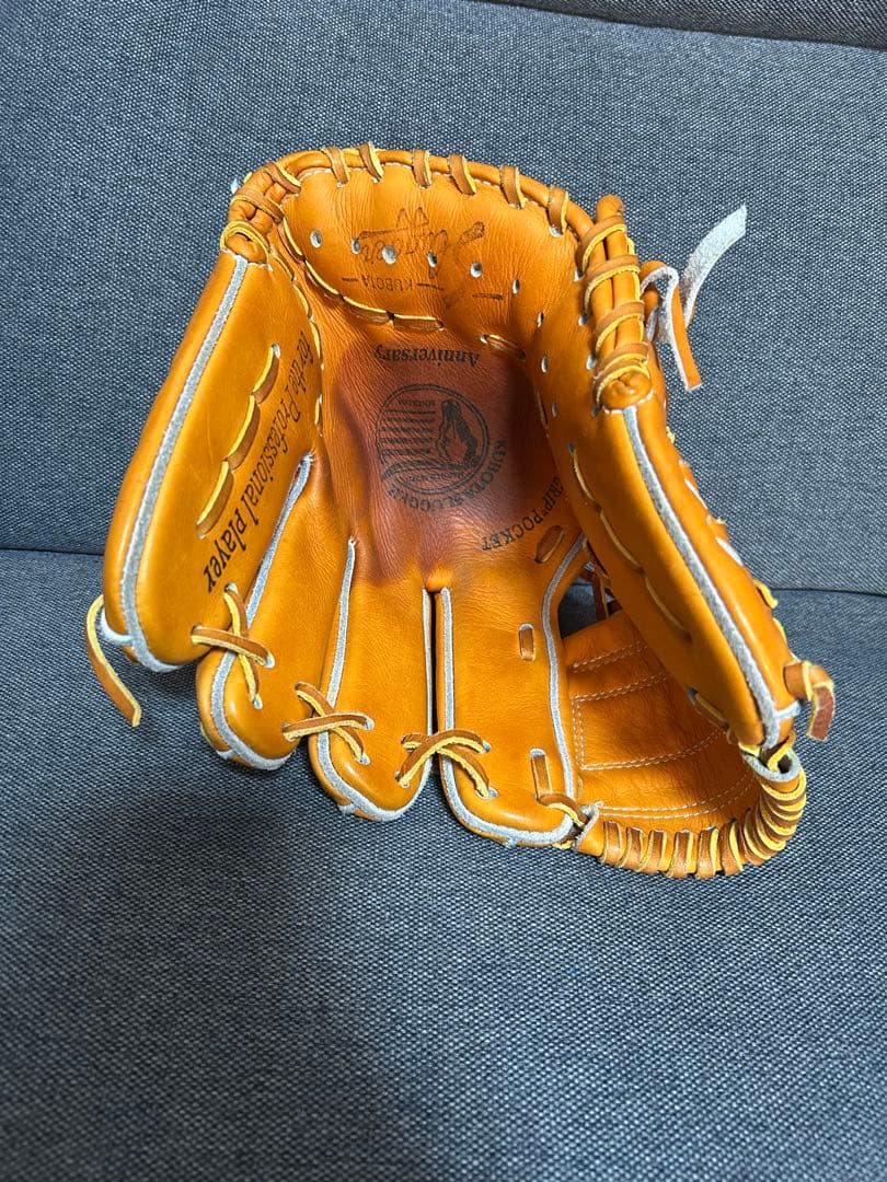 久保田スラッガー 80周年記念 軟式グローブ オレンジ 未使用 レア