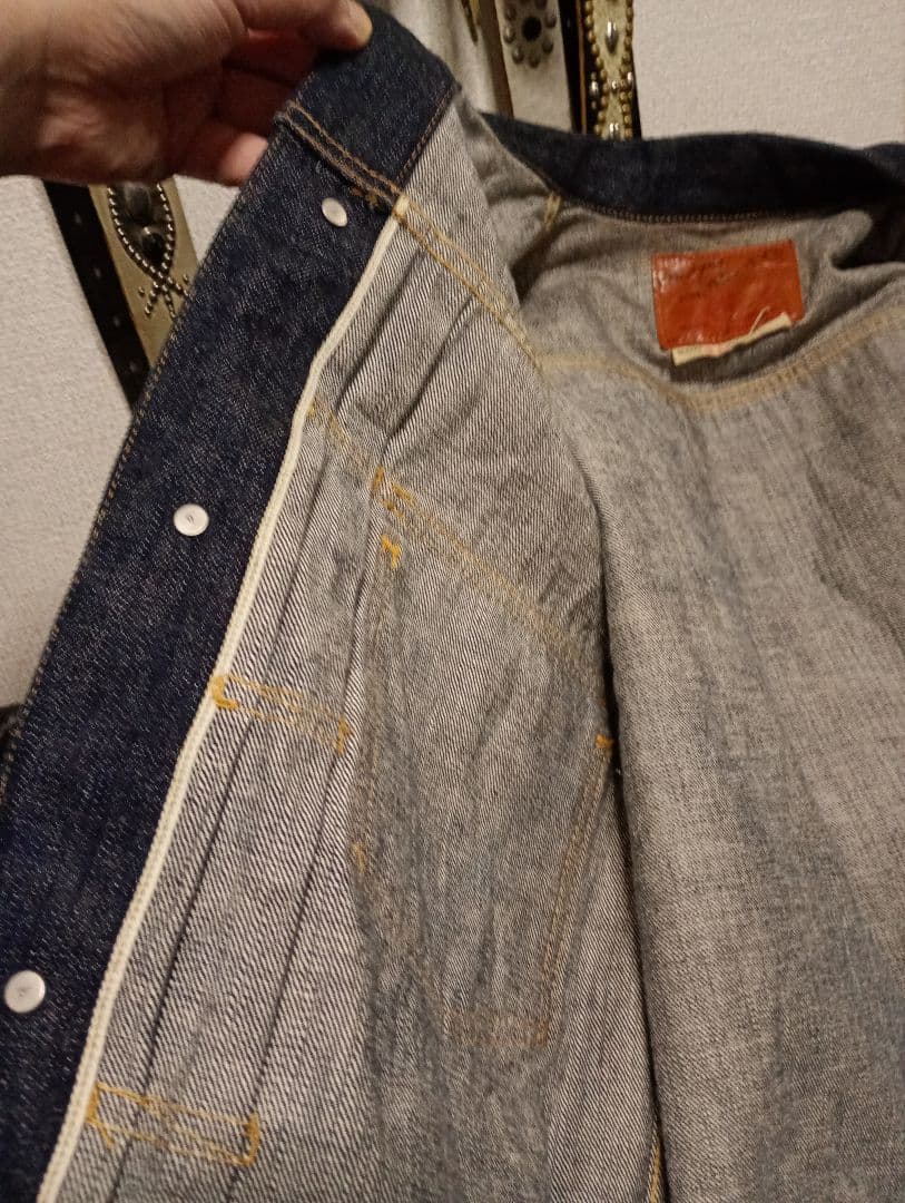 バーガスプラス　lot.71949 セカンドタイプ　デニムジャケット　サイズ38