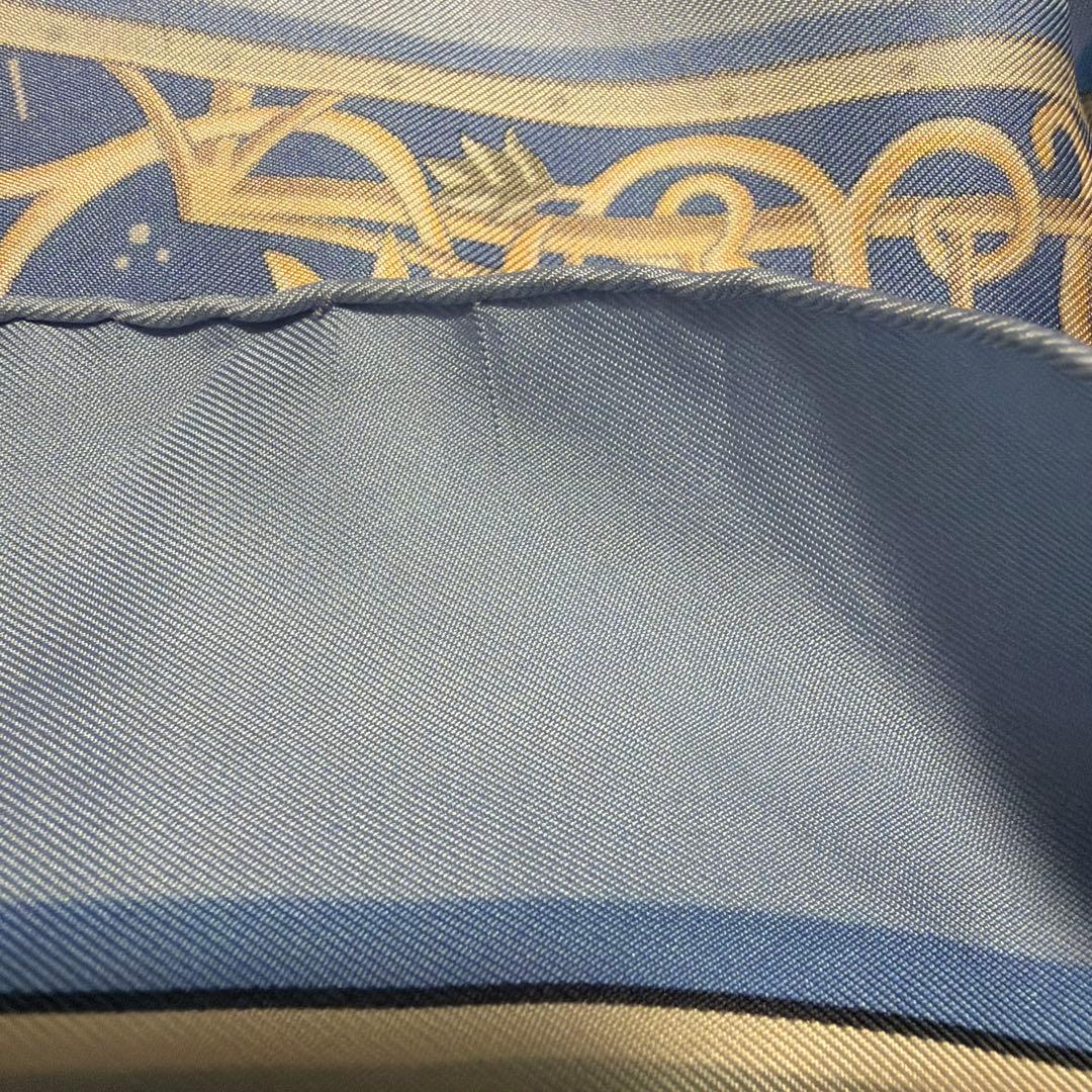 エルメス　スカーフ　カレ90 世界地図