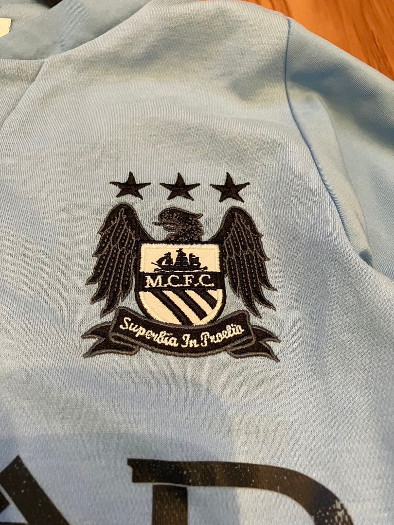 マンチェスターシティ UMBRO ETIHAD 長袖ユニフォーム　古着アンブロ