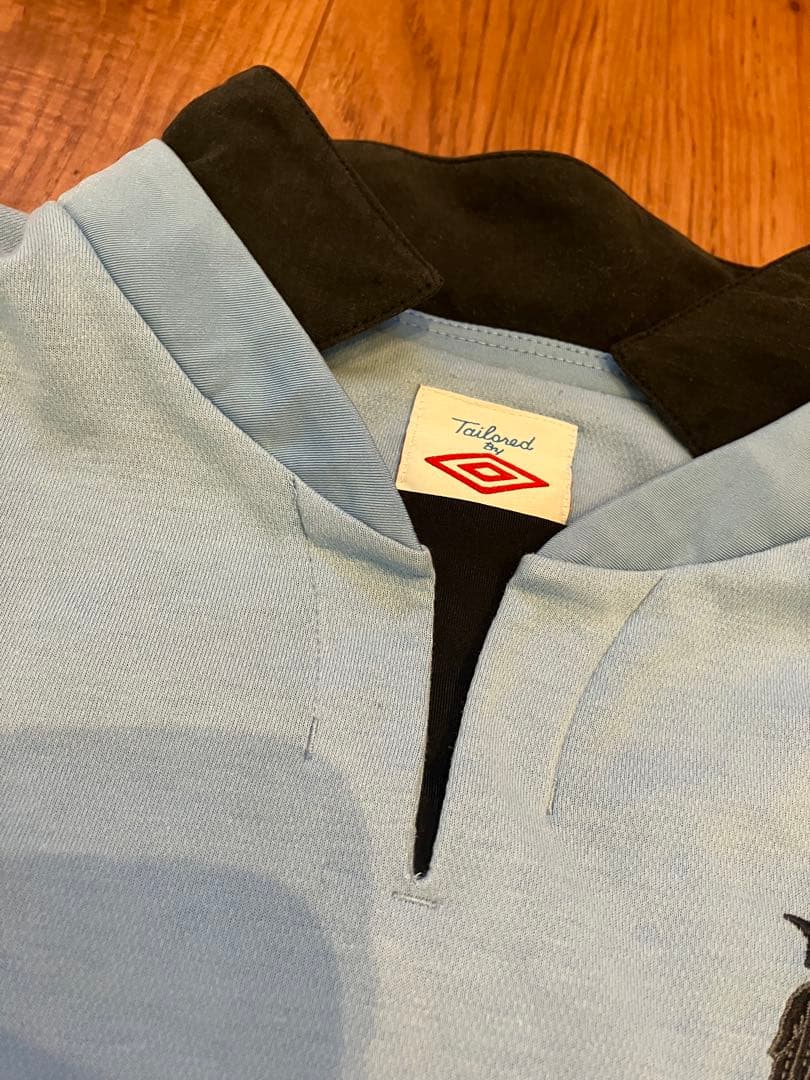 マンチェスターシティ UMBRO ETIHAD 長袖ユニフォーム　古着アンブロ