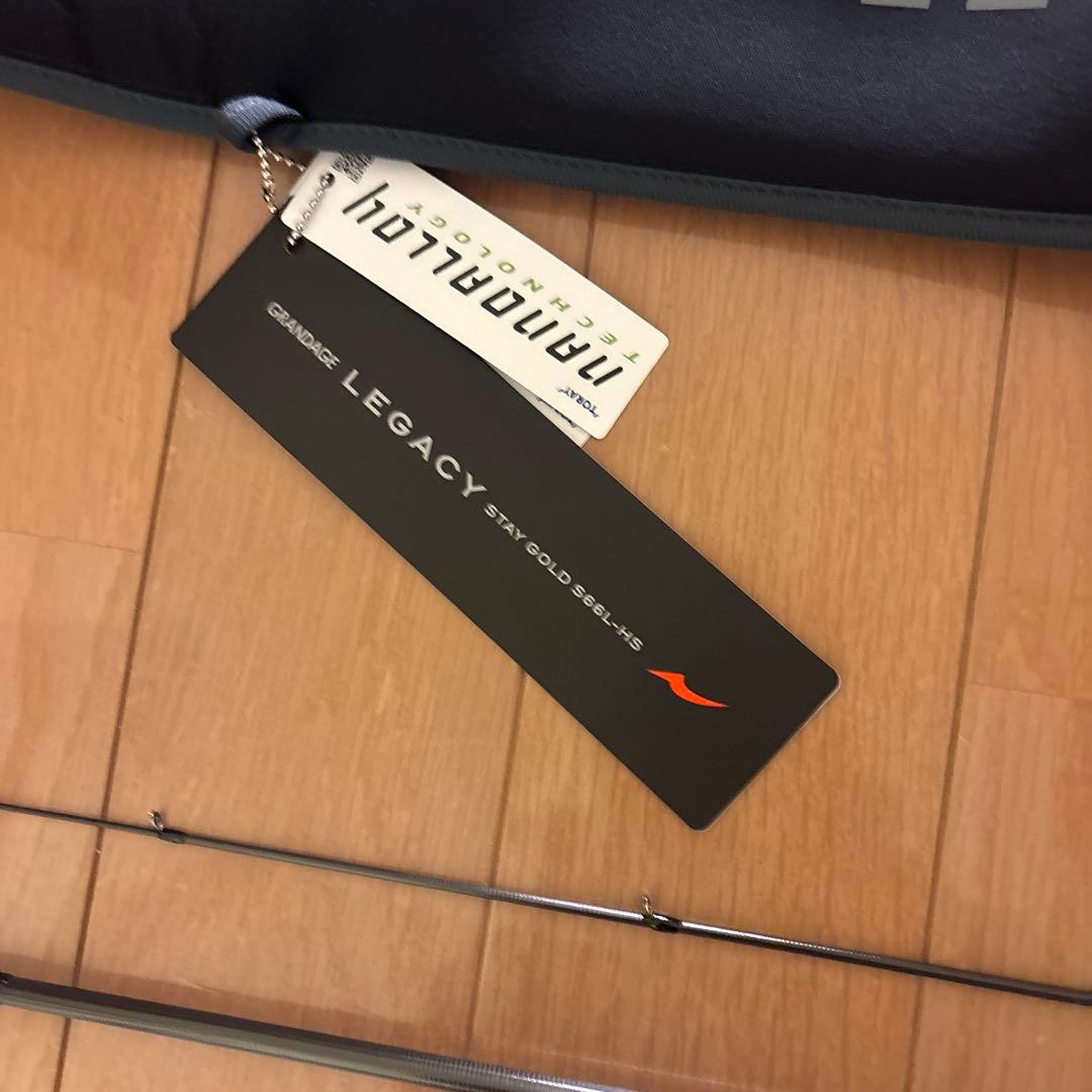 ロッド APIA GRANDAGE LEGACY STAYGOLD S66L-HS