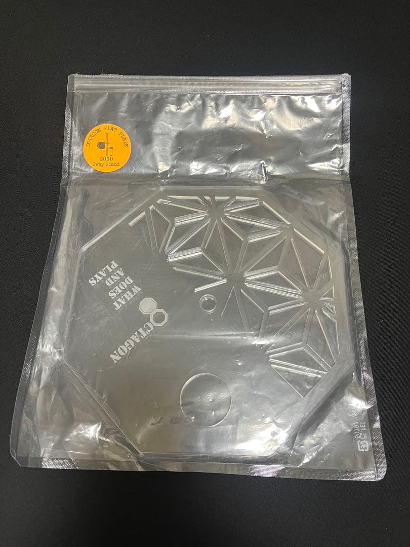 5050workshop 2waySTAND、PLATE、クリアPLATE3点セ