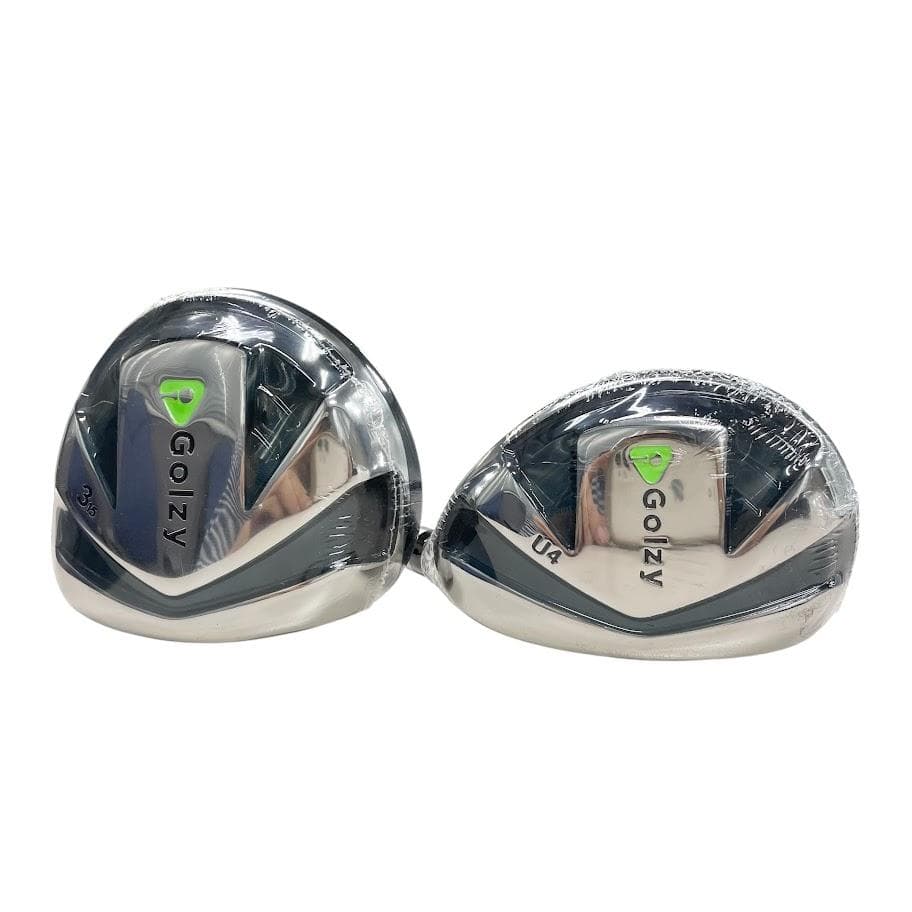 新品●Golzy● 自立式キャディバッグ・ゴルフクラブ5本セット 初心者・経験者