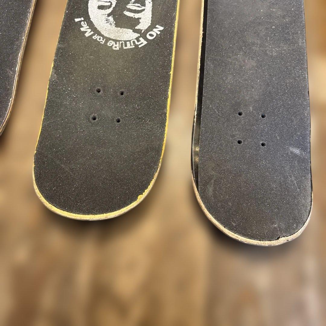 スケボー　廃デッキ　5枚セット　DIY サイズミックス