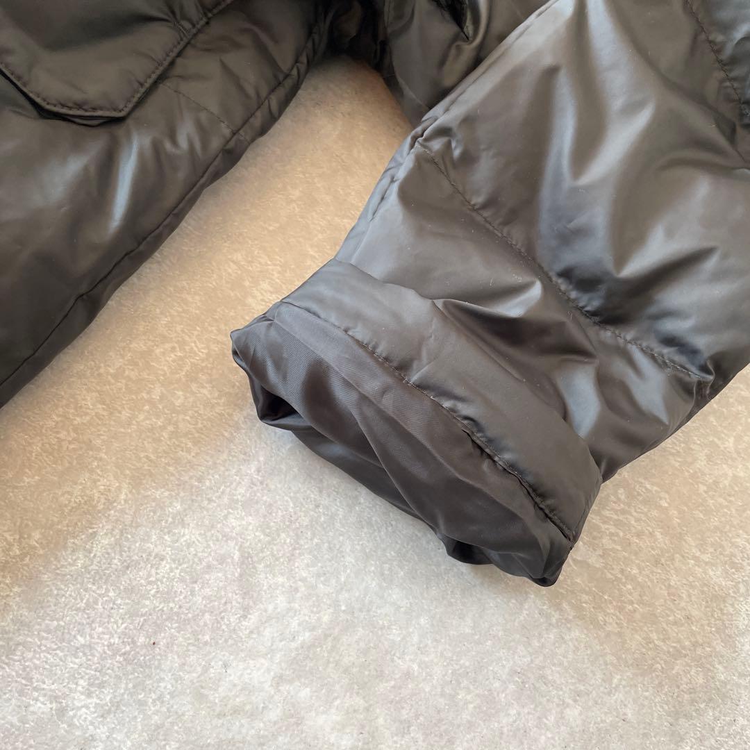 新品同様 PUMAブラック ベンチコート ロングダウン M