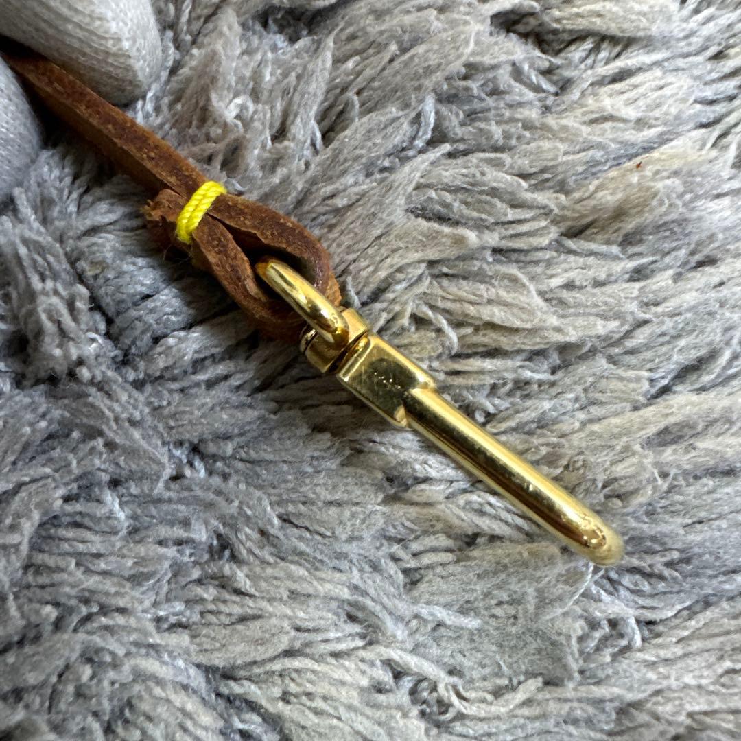 LOUIS VUITTON ポシェットアクセソワール用 ヌメ革ストラップ