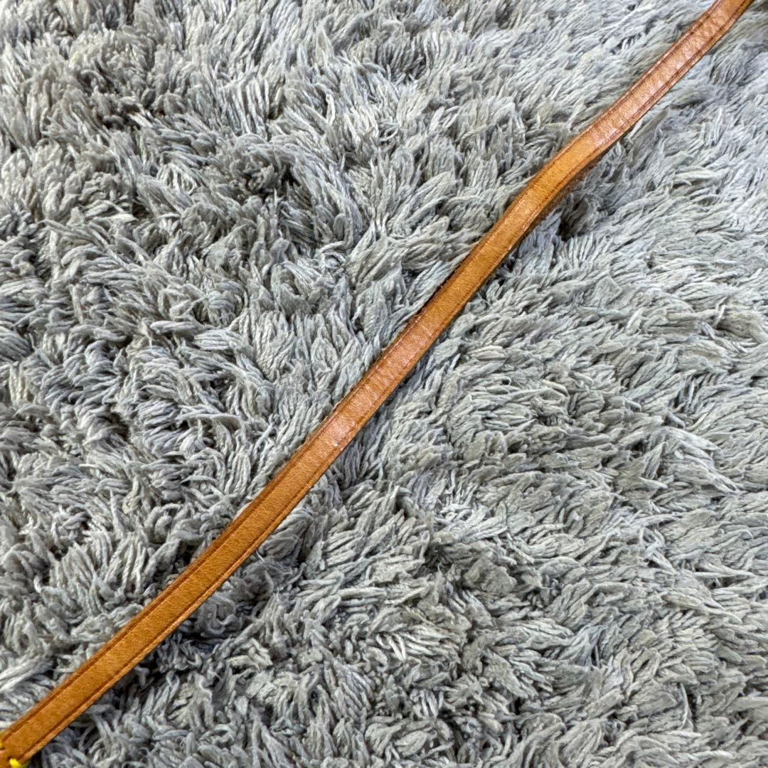 LOUIS VUITTON ポシェットアクセソワール用 ヌメ革ストラップ