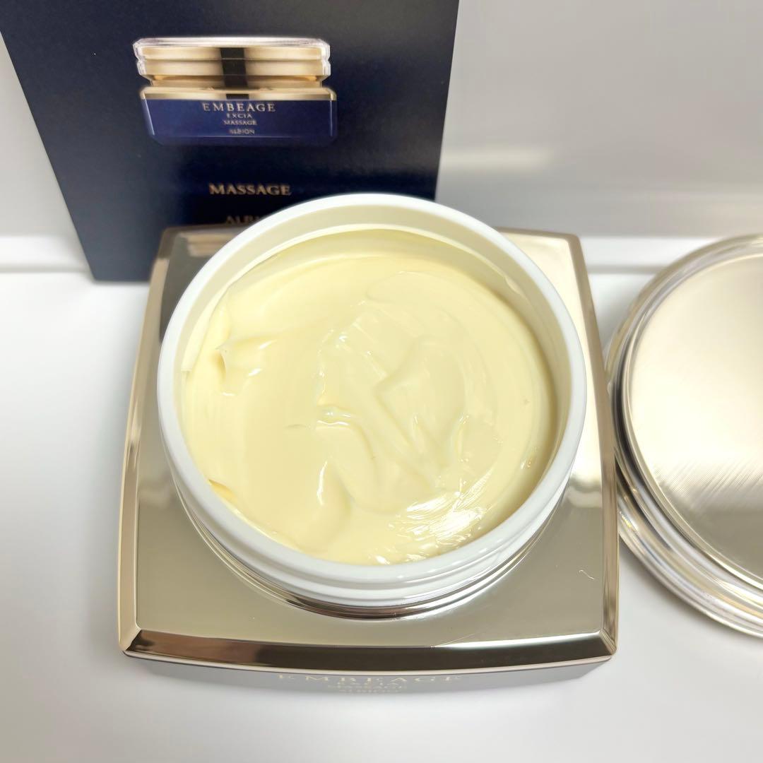 中古 エクシア アンベアージュ マッサージクリーム 80g アルビオン