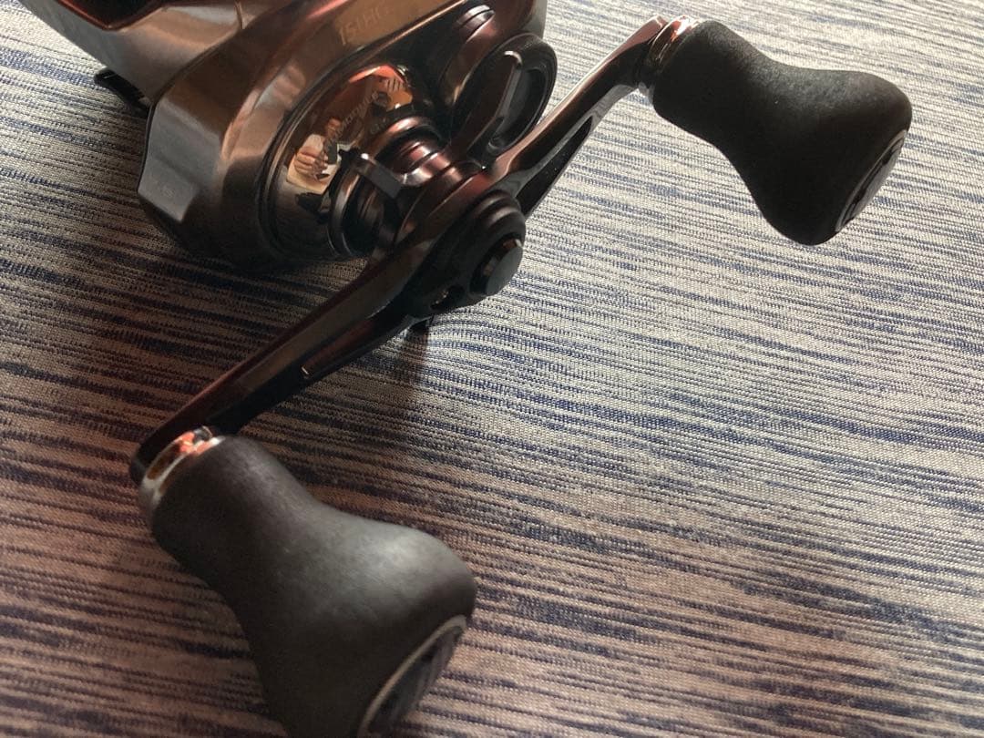 シマノ 18 エンゲツ プレミアム 151HG 左巻き ダブルハンドル 炎月