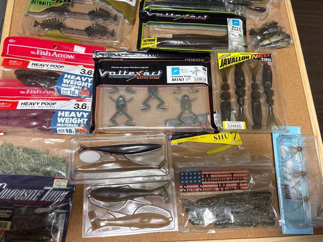 どこよりも安いバス釣り引退　 ワームセット お値下げ不可